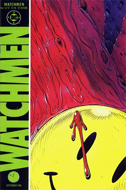 Watchmen 1 cover by Dave Gibbons